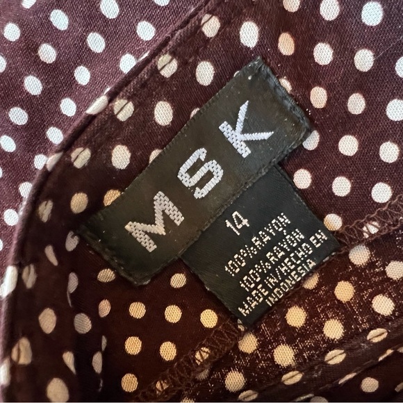 MSK button down maxi dress size 14 - Picture 5 of 8